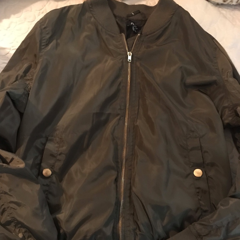 Olive Bomber jacket